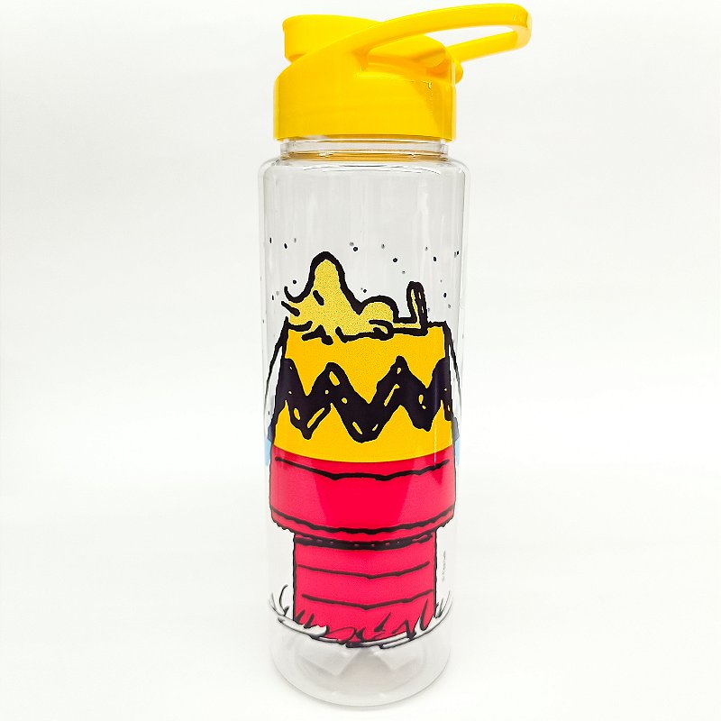 Garrafa Plástica Squeeze 750ML Woodstock Casinha - Fancy Goods