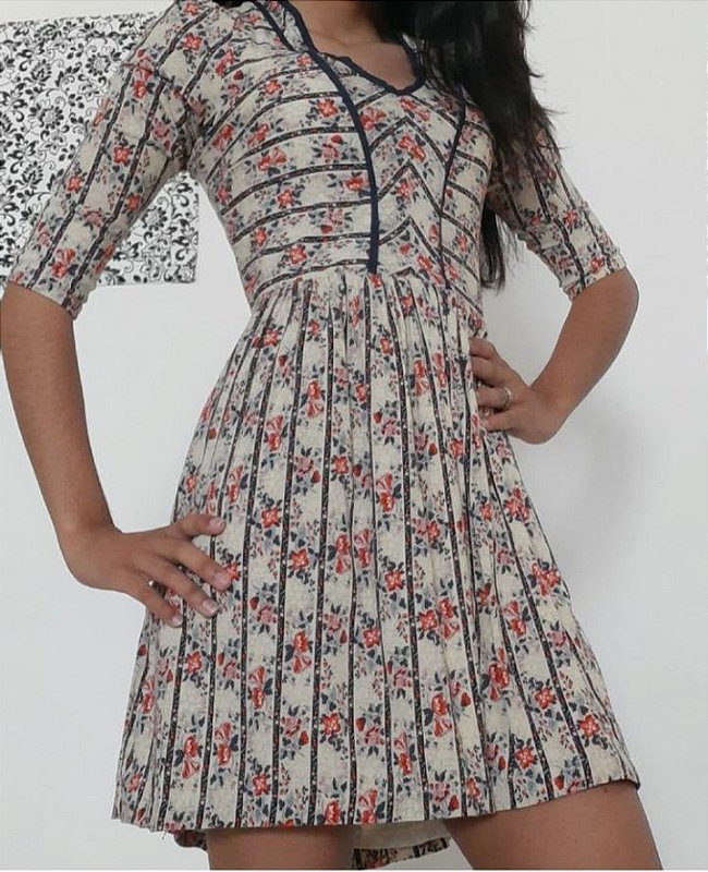 vestido 100 viscose