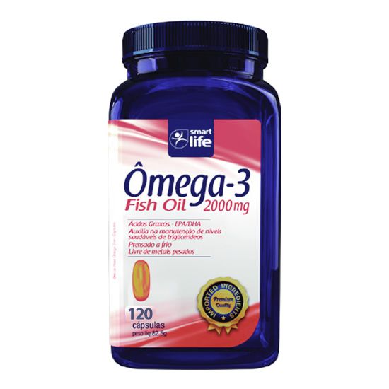 ÔMEGA 3 2000mg 120Caps Nutriform Loja de Suplementos Alimentares em