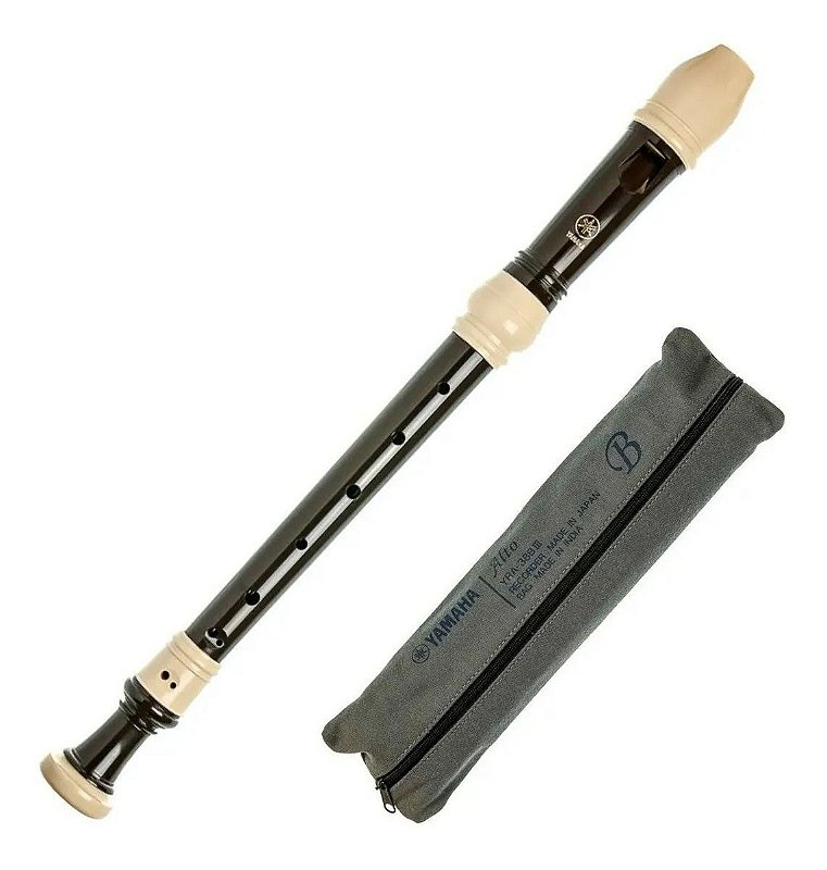 Flauto Dolce Contralto Barocco Yamaha YRA-38BIII, Nuovo Dal Giappone, Spedizione Tracciata