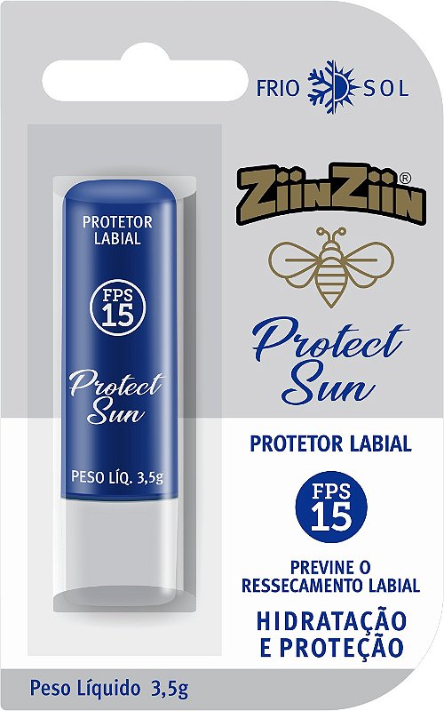 PROTECT SUN FPS 15 - 3,5g - Ziin Ziin Loja Online - Fonte Natural