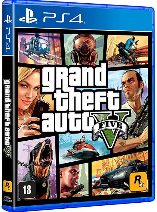 GTA V é o jogo com maior arrecadação no PS4 nos EUA