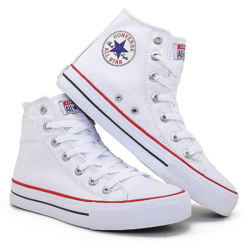 tenis all star masculino cano baixo 34 ao 43