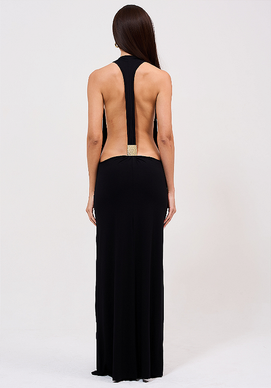Vestido longo Aviamento Ana Vitória