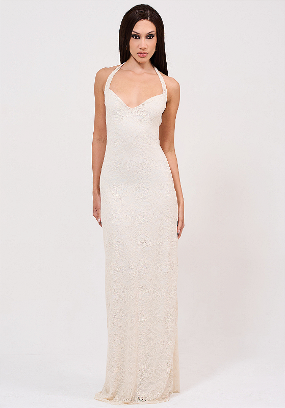 Vestido Longo Renda Gabriela