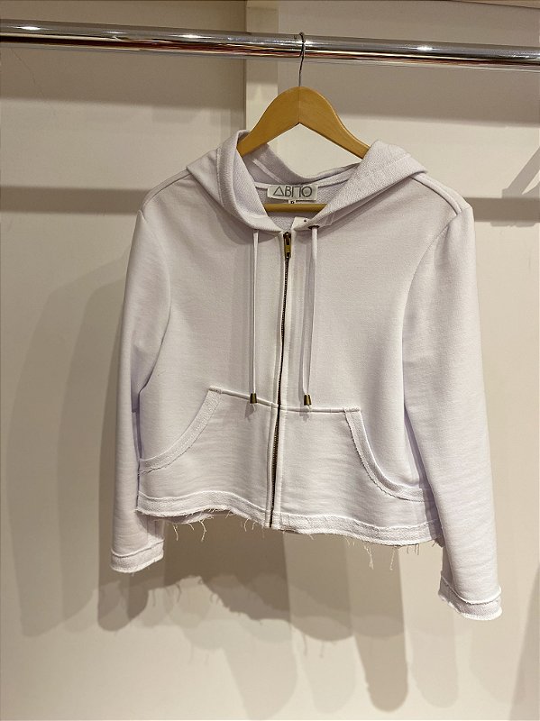 mens white hugo boss moletom com capuz