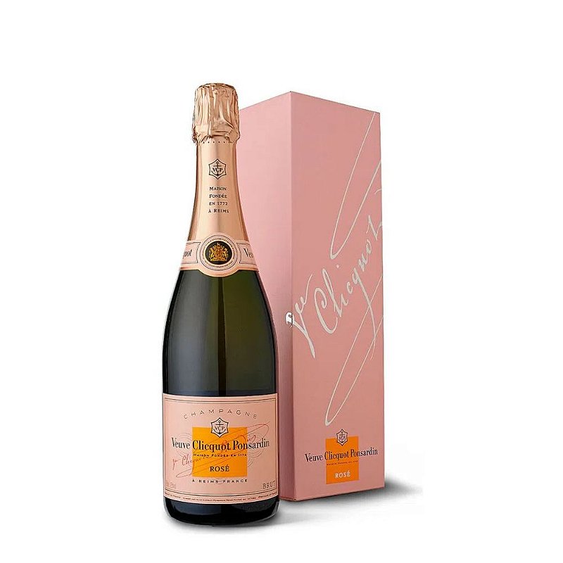 ワイン cs7521 Fleur Antique Champagne Rose Champagne Francês Veuve Clicquot Rosé - VINHO IDEAL