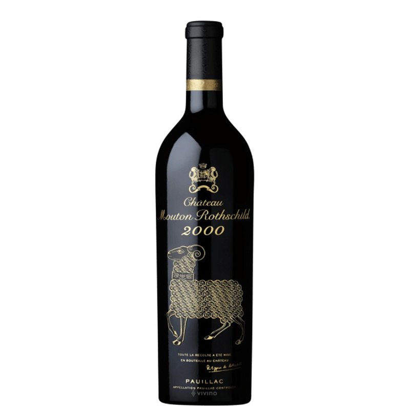 Comprar Vinho Tinto Francês Château Mouton Rothschild 2000 750ml