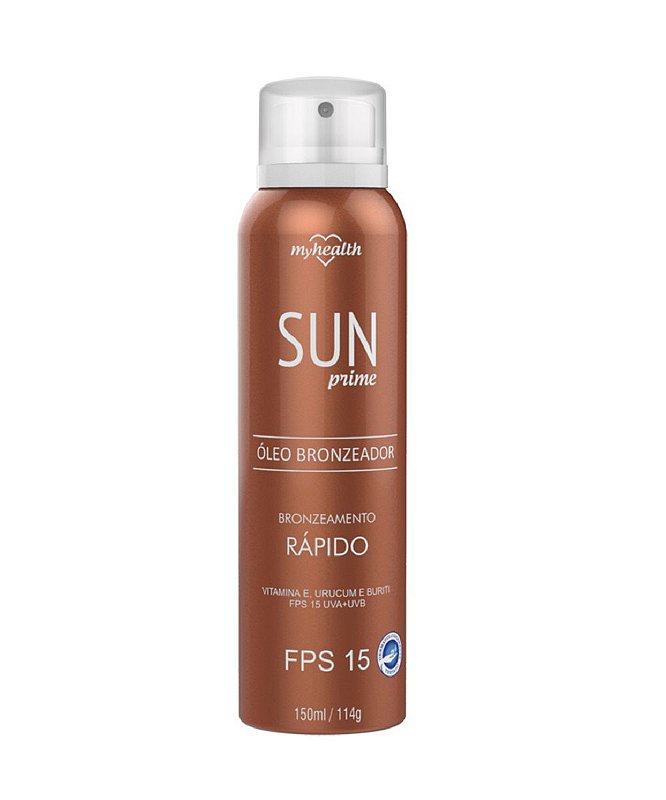 Óleo Bronzeador Spray Sun Prime 150ml - Bramat Fornecedora - Produtos para  Cuidados e Beleza