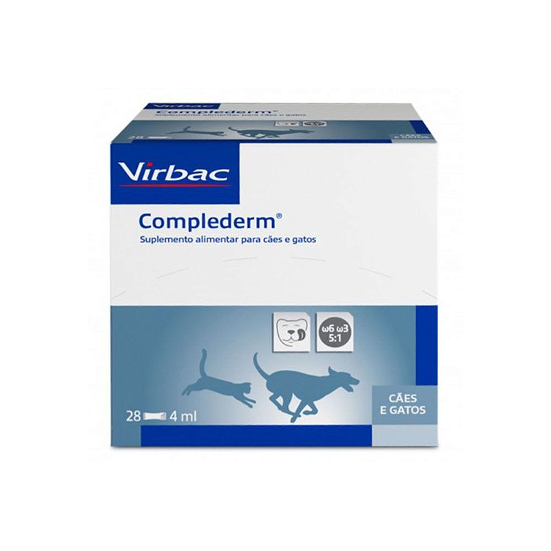 Complederm 4ml 28 Sachês - O seu pet shop no Rio de Janeiro | Pet Shop ...