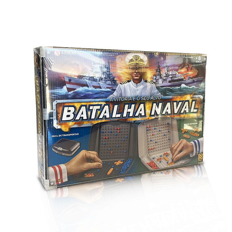 Jogo de tabuleiro Batalha Naval ShopDG Sua Loja de Jogos de tabuleiro e Card games