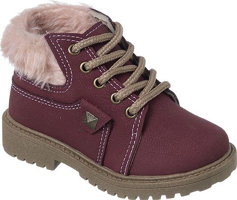 coturno feminino marsala