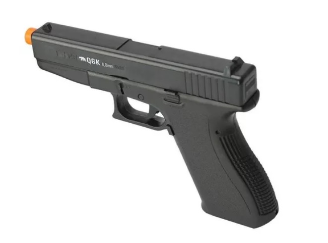PISTOLA AIRSOFT SPRING S23 6MM - QGK - A.K SPORT BRAZIL - Compre