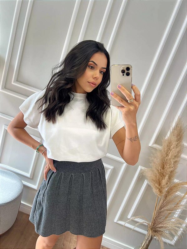 Blusa Bia Branca