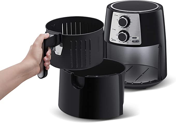 Fritadeira Airfryer 4L cor Branca Midea - Midea