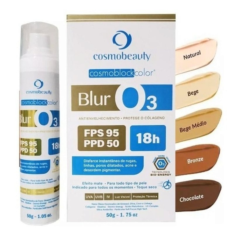 Cosmobeauty Blur O3 Ozonio Cosmoblock Color Fps95 50g