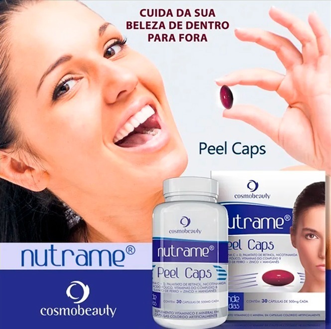 Cosmobeauty Nutrame Peel Caps 30 Cápsulas