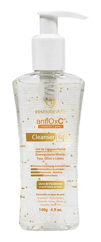 Cosmobeauty Gel De Limpeza Antiox C Cleanser 140g