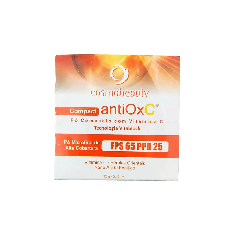 Cosmobeauty Antiox C Compact Pó Com Vitamina C Natural 12g