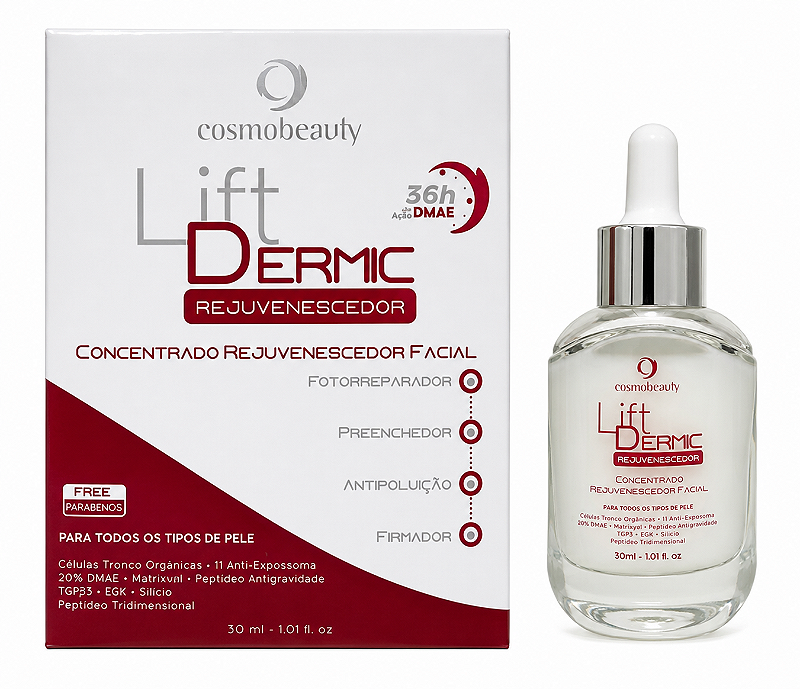 Cosmobeauty Lift Dermic Rejuvenescedor Concentrado Facial 30ml