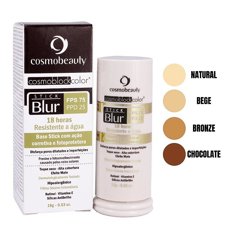 Cosmobeauty Filtro Solar Stick Blur Fps75 Cosmobeauty