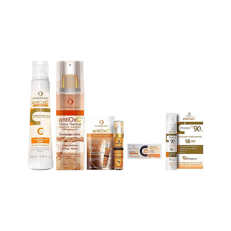 Kit Cosmobeauty Vitamina C Rotina Completa