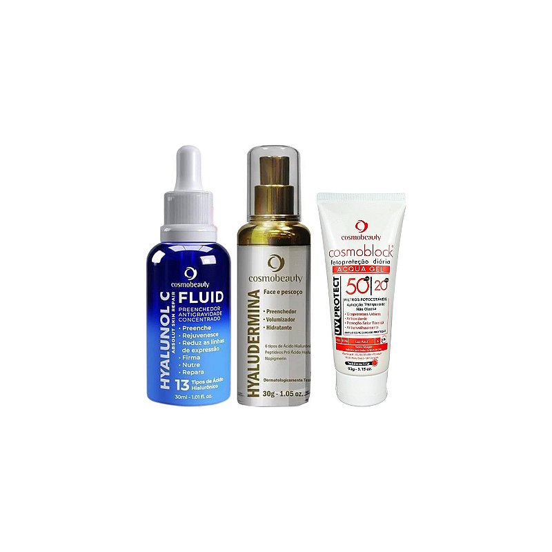 Kit Cosmobeauty Hidratação Diária