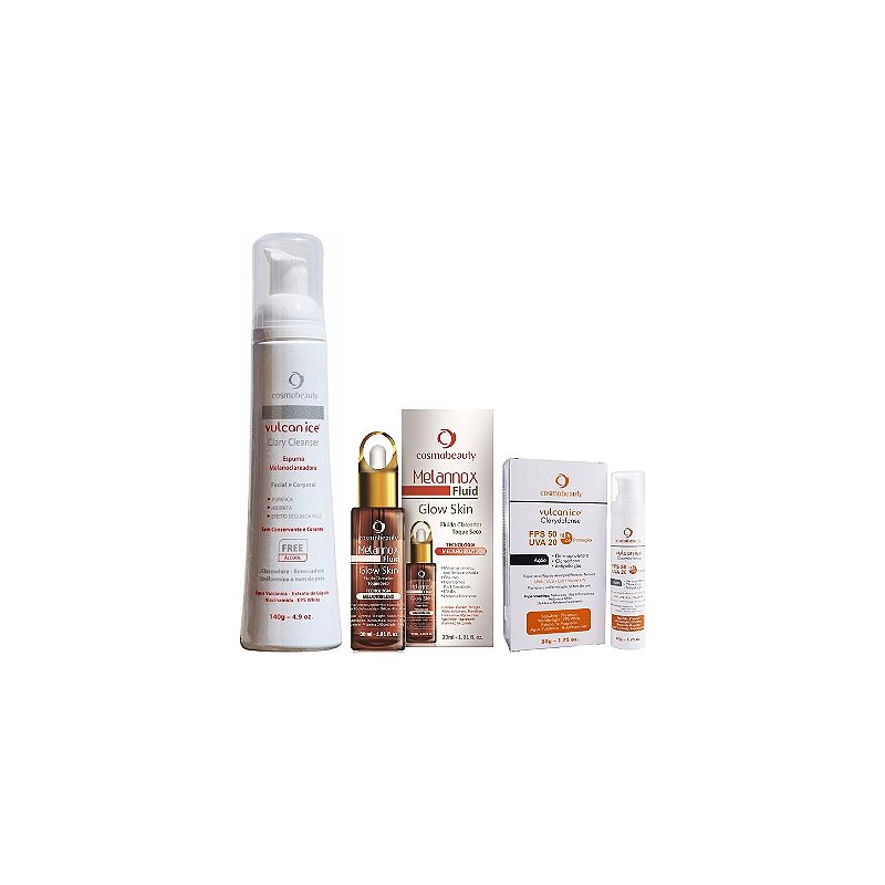 Kit Cosmobeauty Clareador Diário