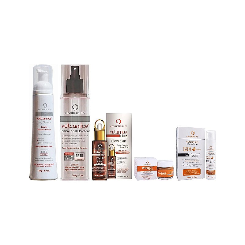 Kit Cosmobeauty Clareador Completo