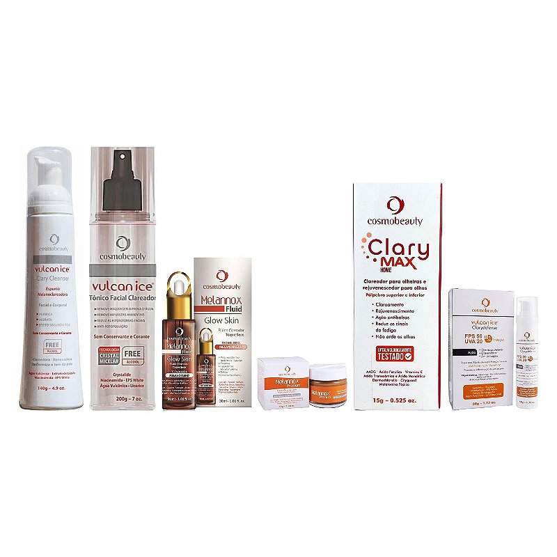 Kit Cosmobeauty Clareador Intensivo