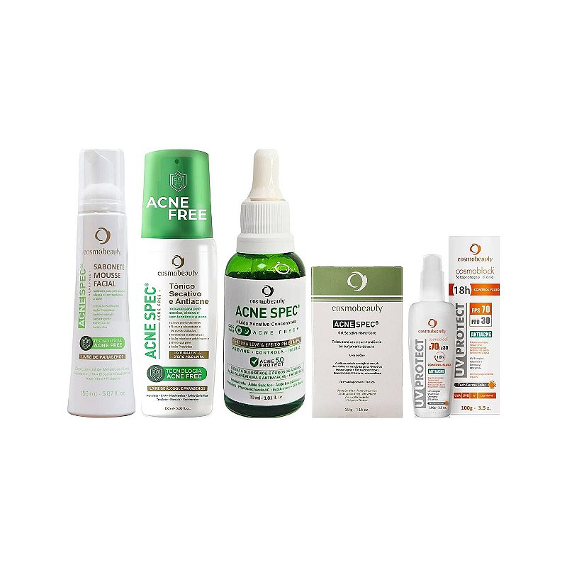 Kit Cosmobeauty Acne Intensivo