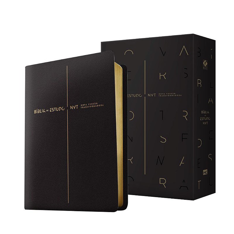 BÍBLIA DE ESTUDO NOVA VERSÃO TRANSFORMADORA - Shaba Store