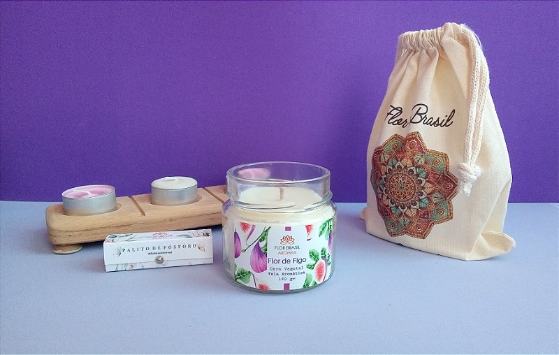 Vela Aromática Flor de Figo