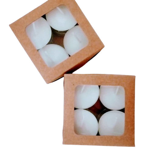 Vela Rechaud Cera Coco cx 08 unid. - Sem aroma