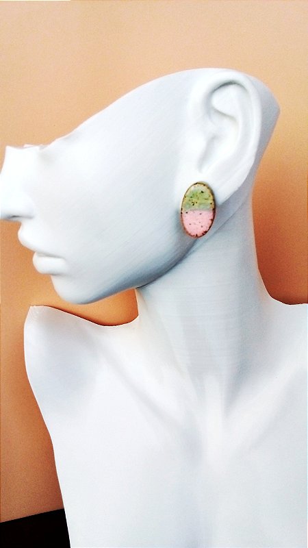 Brinco de Cerâmica Artesanal