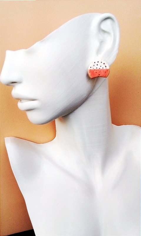 Brinco de Cerâmica Artesanal