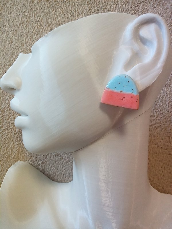 Brinco de Cerâmica Artesanal