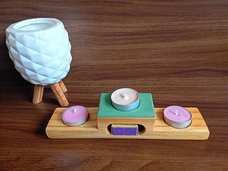 Suporte de vela Rechaud