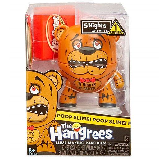 Boneco The Hangrees Poop Slime 5 Nights of Farts - Zaza Toys