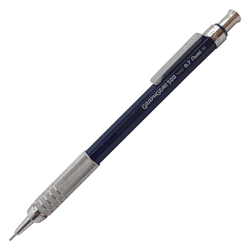 Lapiseira Técnica PENTEL Graphgear 500 0.7 mm - À MÃO LIVRE PAPEL