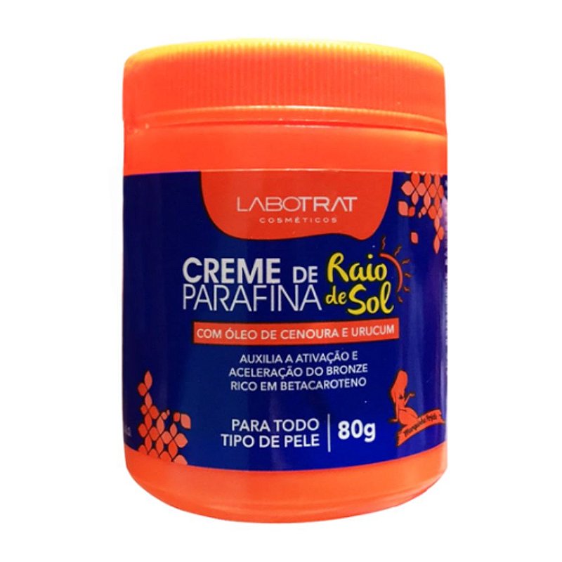 PARAFINA BRONZE RAIO DE SOL 80G LABOTRAT Memória Distribuidora