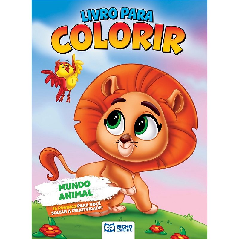 Livro de colorir animais: jogo divertido