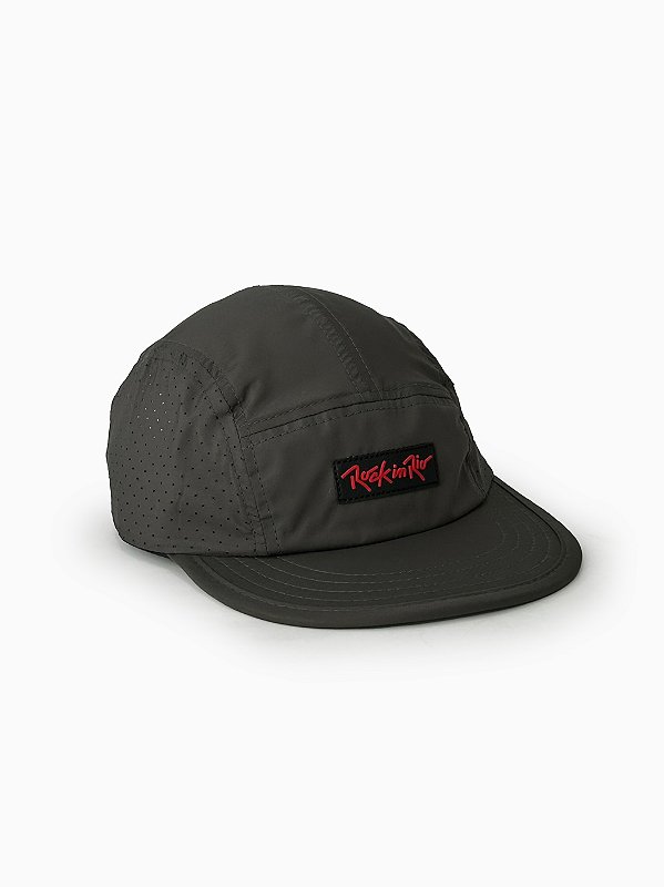 Boné Five Panel Cinza Rock in Rio - Loja Oficial Rock in Rio