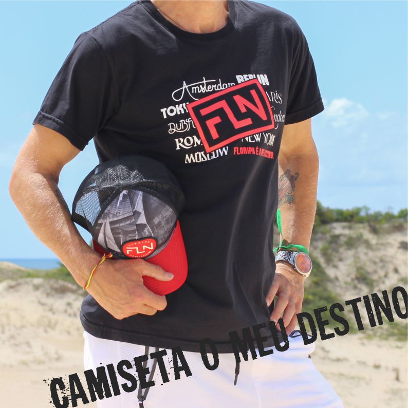 Camiseta FLN Floripa é o meu destino