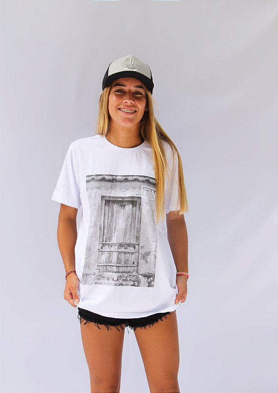 Camiseta FLN Porta Santo Antônio Branca