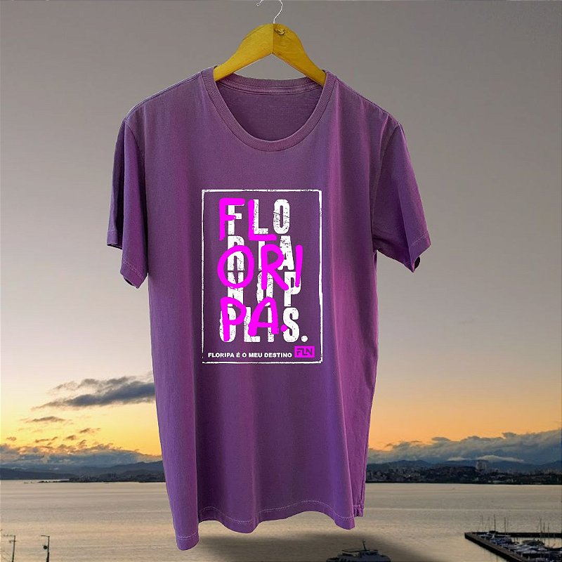 Camiseta FLN Floripa Lilás