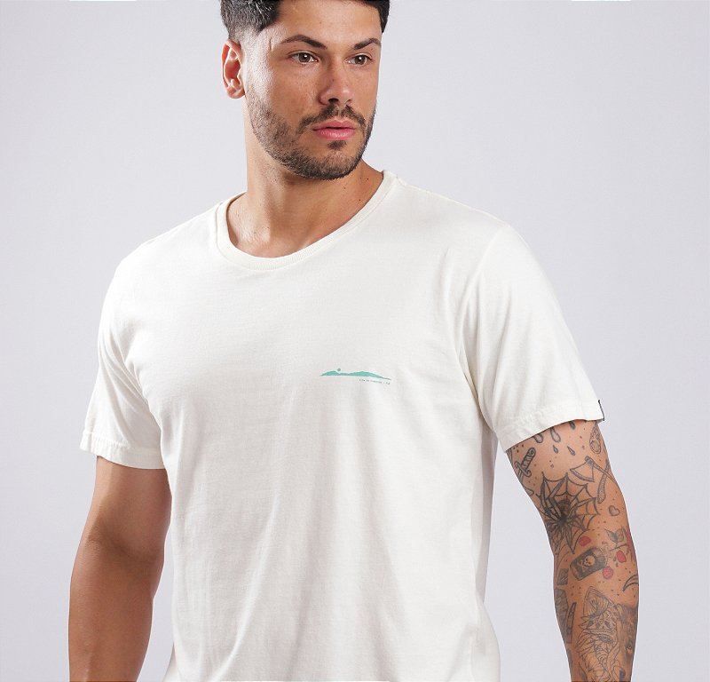 Camiseta Baleia Franca Offwhite