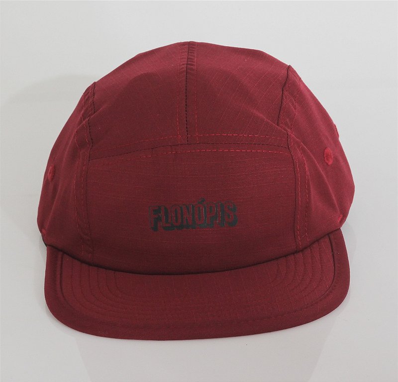 Boné Five Panel Flonópis Vinho
