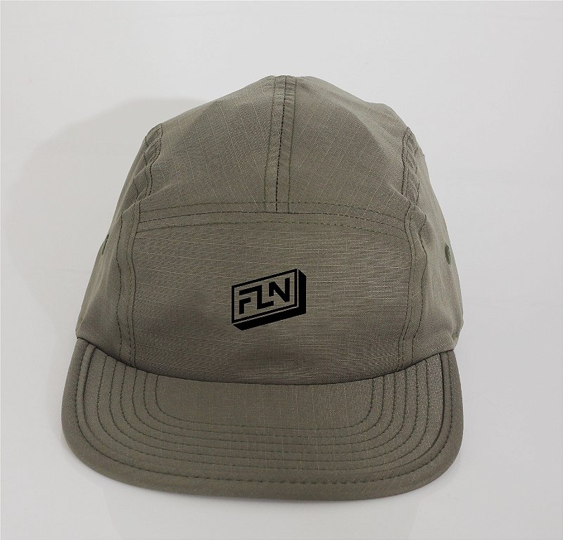Boné Five Panel Logo Perspectiva FLN 2 Verde