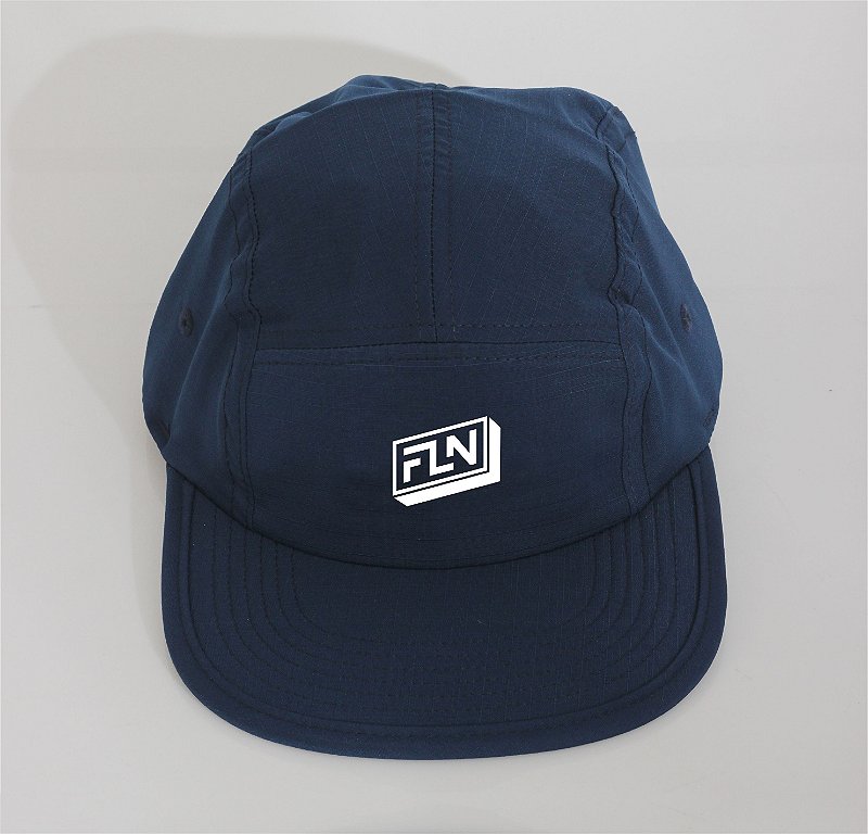 Boné Five Perspectiva Panel Logo FLN 2 Azul